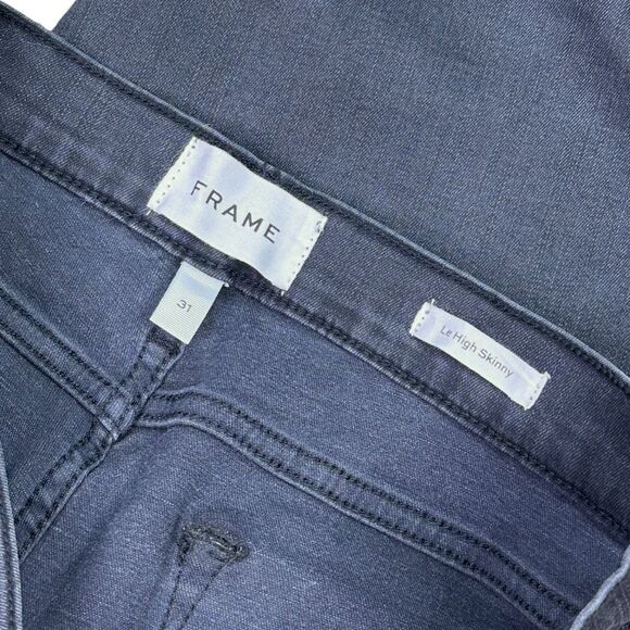 FRAME Le High Skinny Jean LHSK208 - Size 31 - BLCD - Picture 8 of 10